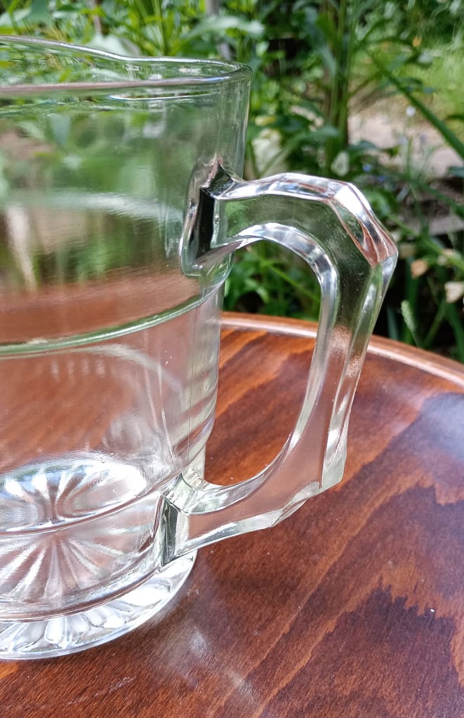 Vintage Pressed Glass Jug