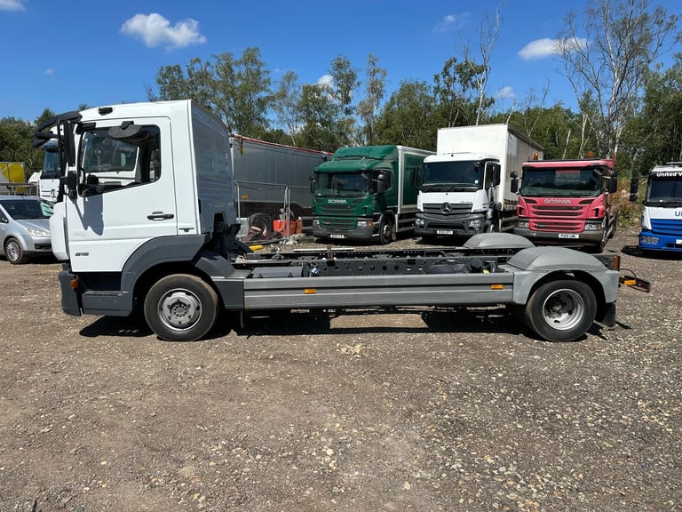 Mercedes-Benz Atego 818 2018 EURO 6 7.5 ton chassi cab Manaul 