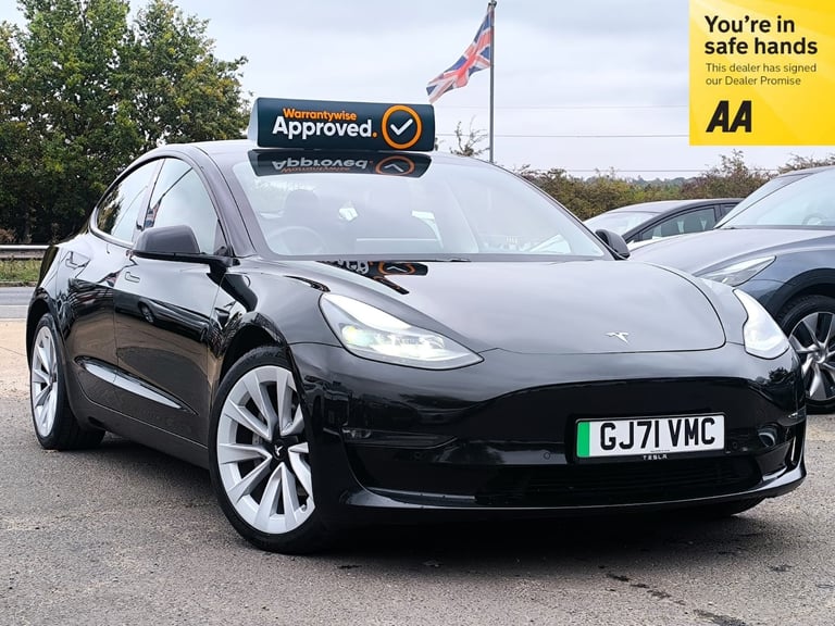 2021 Tesla Model 3 Electric 75 kWh PCO Eligible (Dual Motor) Long Range 5 Seats 4dr ULEZ Free SAL...