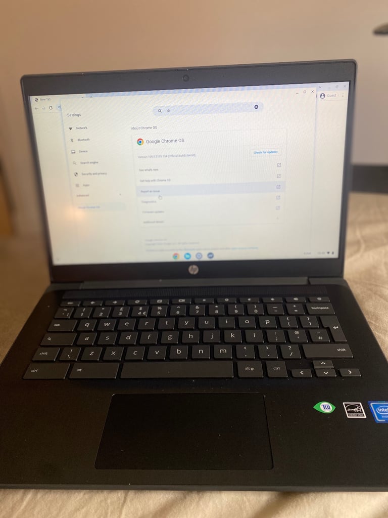 HP Chromebook 14 G6/N4020/4GB Ram/32GB SSD/14"/ChromeOS/A
