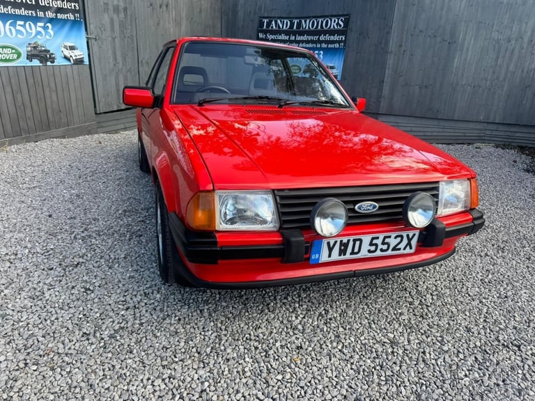  Ford Escort 1.6 XR3 3dr Petrol Manual