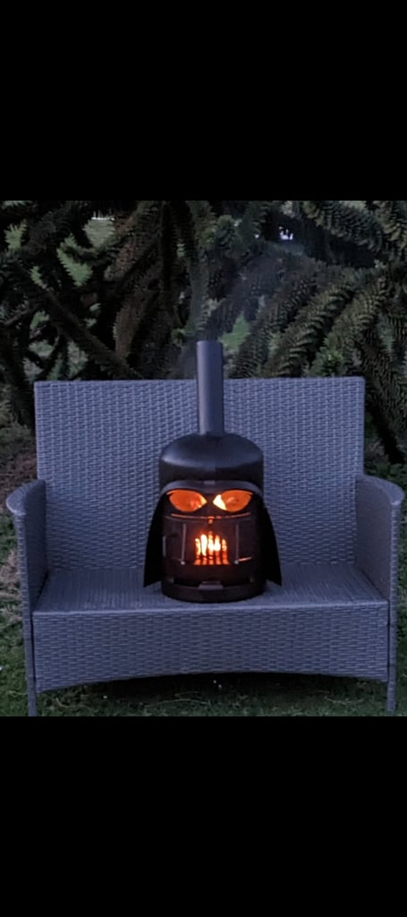 Darth Vader fire pit 