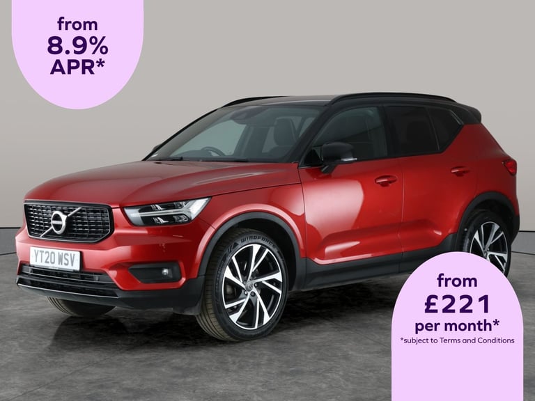 image for 2020 Volvo XC40 2.0 T4 R-Design Pro SUV 5dr Petrol Auto Euro 6 (s/s) (190 ps) - USB AUDIO - Suv P...