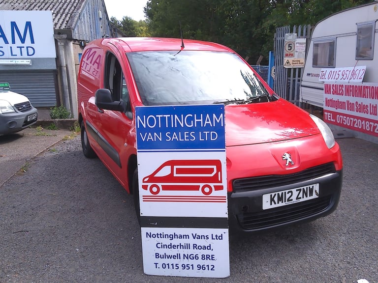 image for 2012 Peugeot Partner 625 S 1.6 HDi 75 Van PANEL VAN Diesel Manual