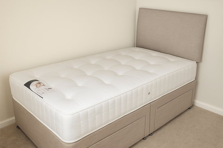 image for Practical Divan Bed with Drawers Offering Smart Bedroom Storage and Elegant Look