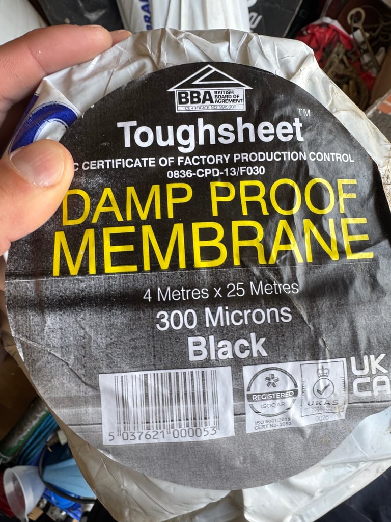 image for 1200g Damp Proof Membrane DPM Polythene 
