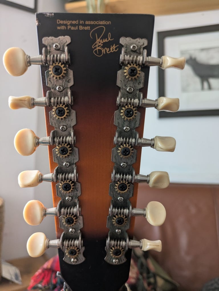 Vintage Paul Brett Statesboro 12 String Electro Acoustic £225 Riverside