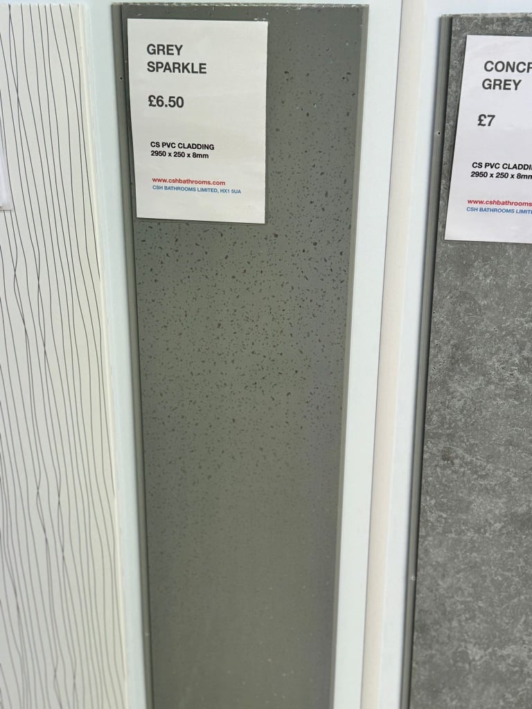 wet wall CS PVC PANELS 2400x1000x10mm, bathroom cladding, CSH Bathroom