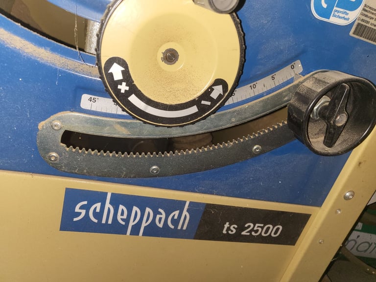 Scheppach TS2500 table saw
