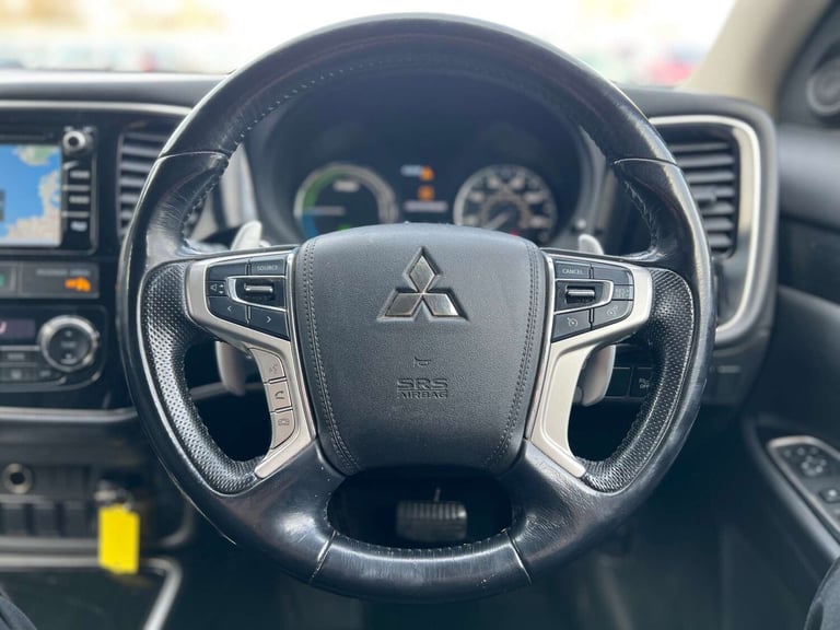 2017 Mitsubishi Outlander 2.0h 12kWh Juro CVT 4WD Euro 6 (s/s) 5dr SUV Hybrid Automatic