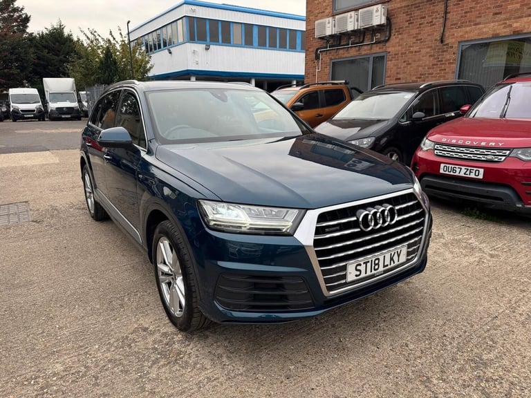 2018 Audi Q7 3.0 TDI V6 S line Tiptronic quattro Euro 6 (s/s) 5dr ESTATE Diesel Automatic