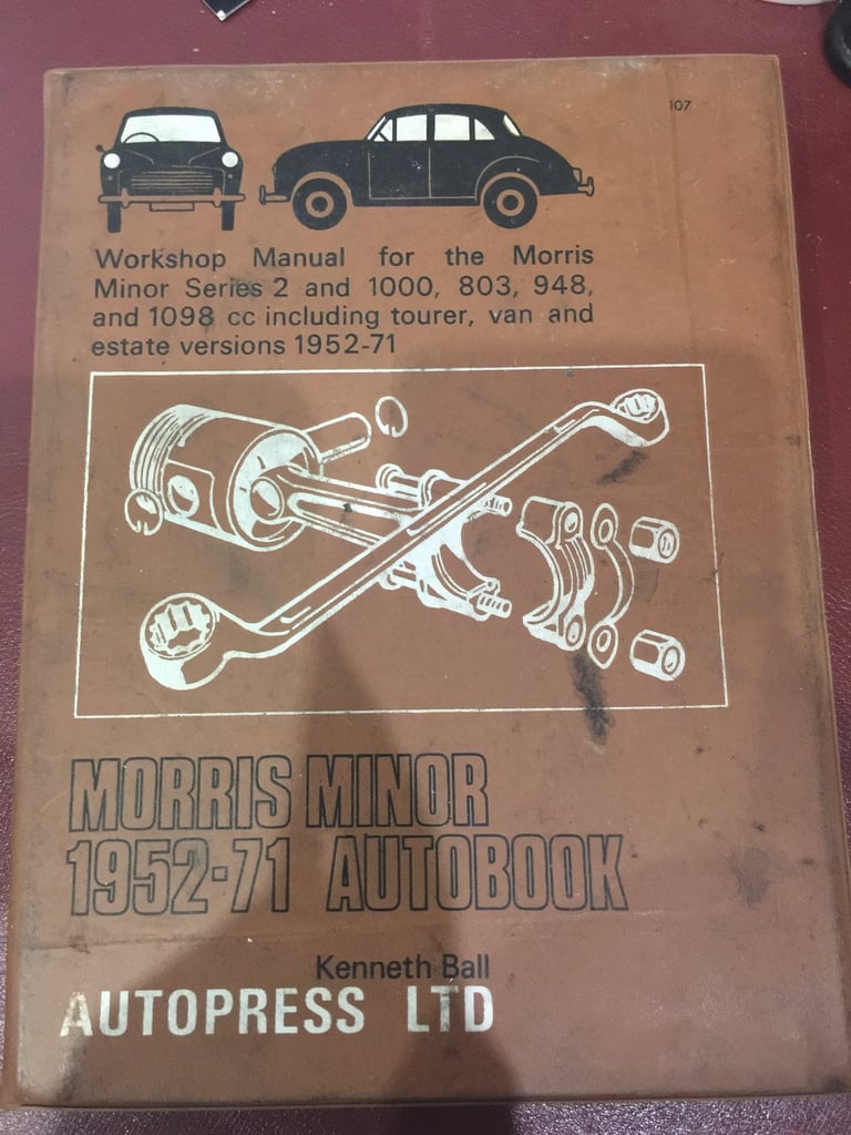 Autopress Morris Minor Series 2 and 1000, 803, 948 & 1098. 1952-71 [C4]