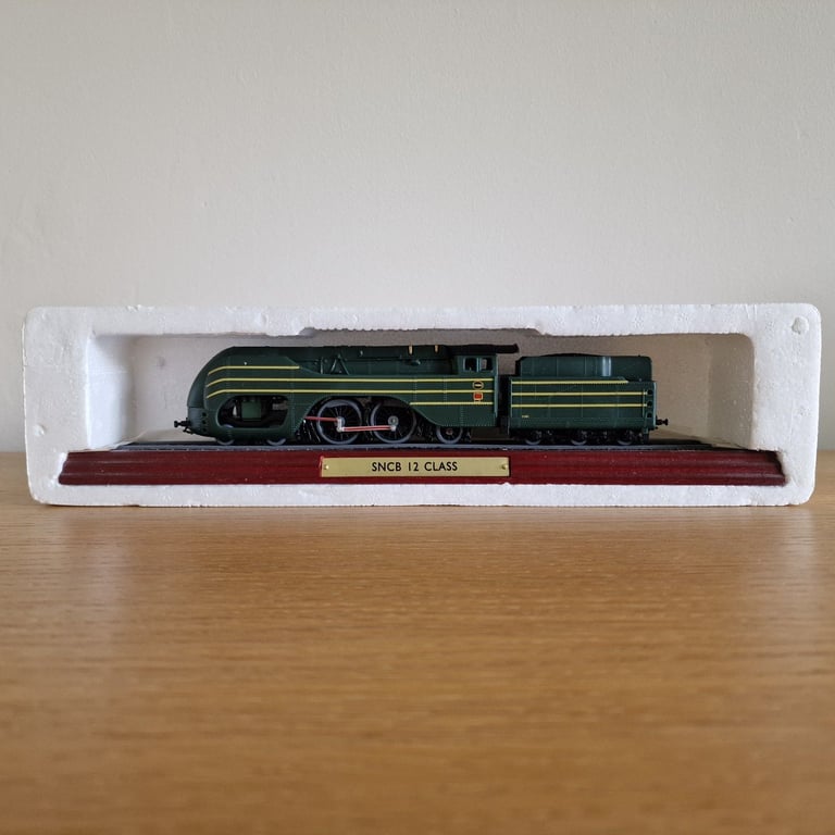 image for SNCB 12 Class Streamlined Steam Locomotive Model – New