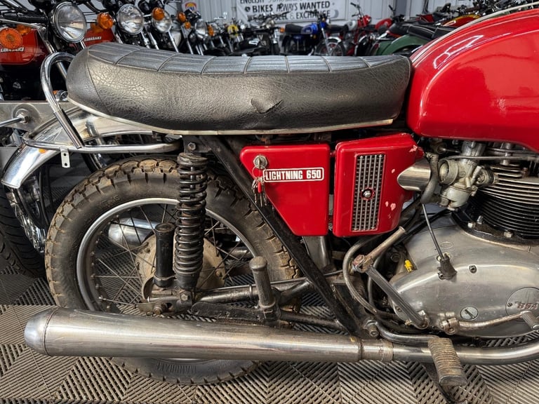 1972 BSA A65 Lightning, 650cc, easy project, px welcome 