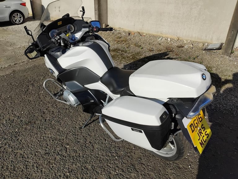2016 16 BMW R1200RT LC EX POLICE WHITE R 1200 RT LIQUID COOLED INCLUDES VAT