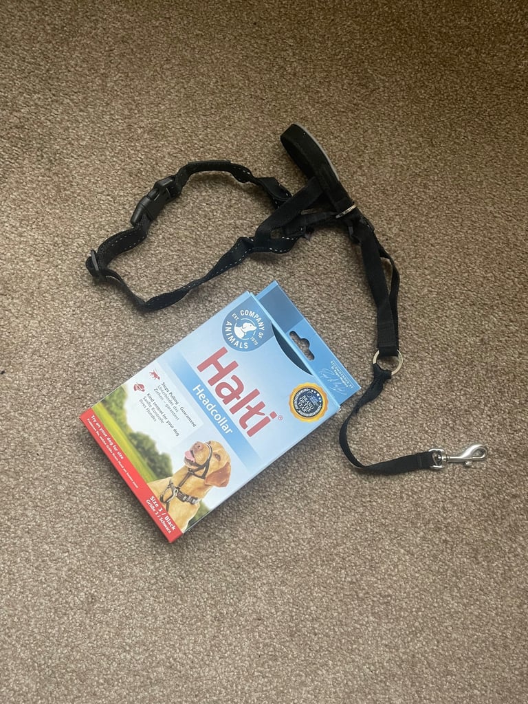 HALTI Headcollar Size 3 Black harness