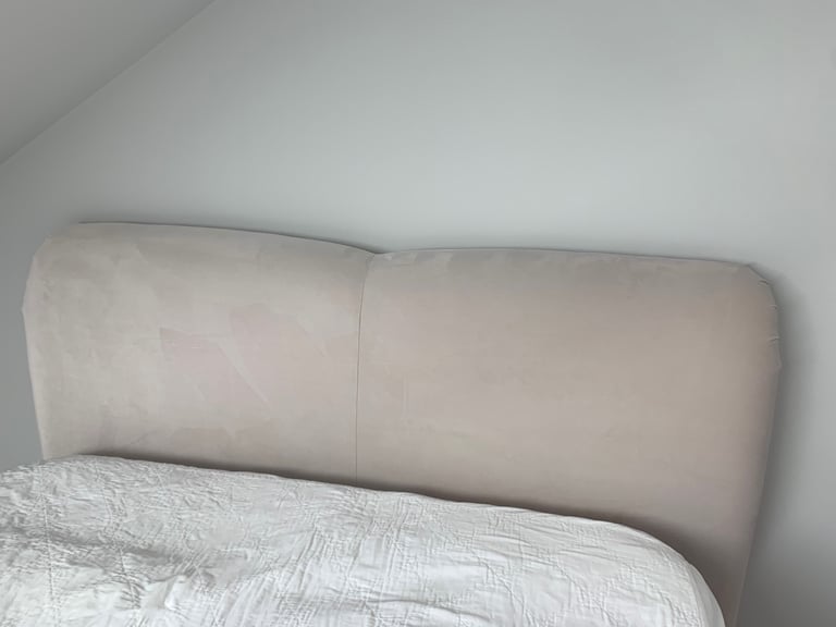 Beautiful Upholstered Double Bed