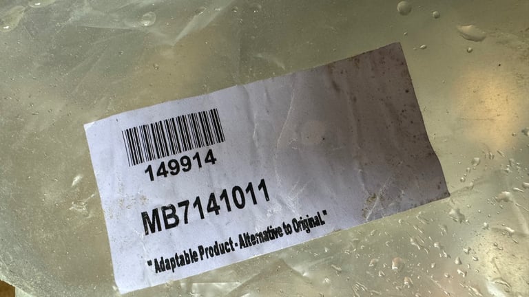 image for Mitsubishi Outlander 2007 - 2012 bumper skin MB7141011, new, unused