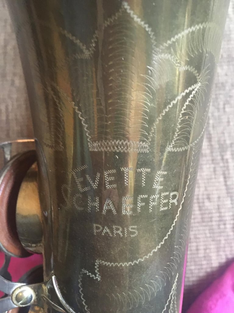 image for Evette-Schaeffer vintage Alto Sax 
