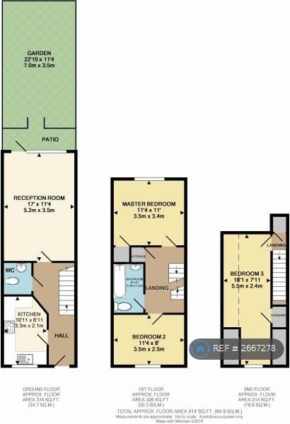 3 bedroom house in Banfield Road, London, SE15 (3 bed) (#2667278)