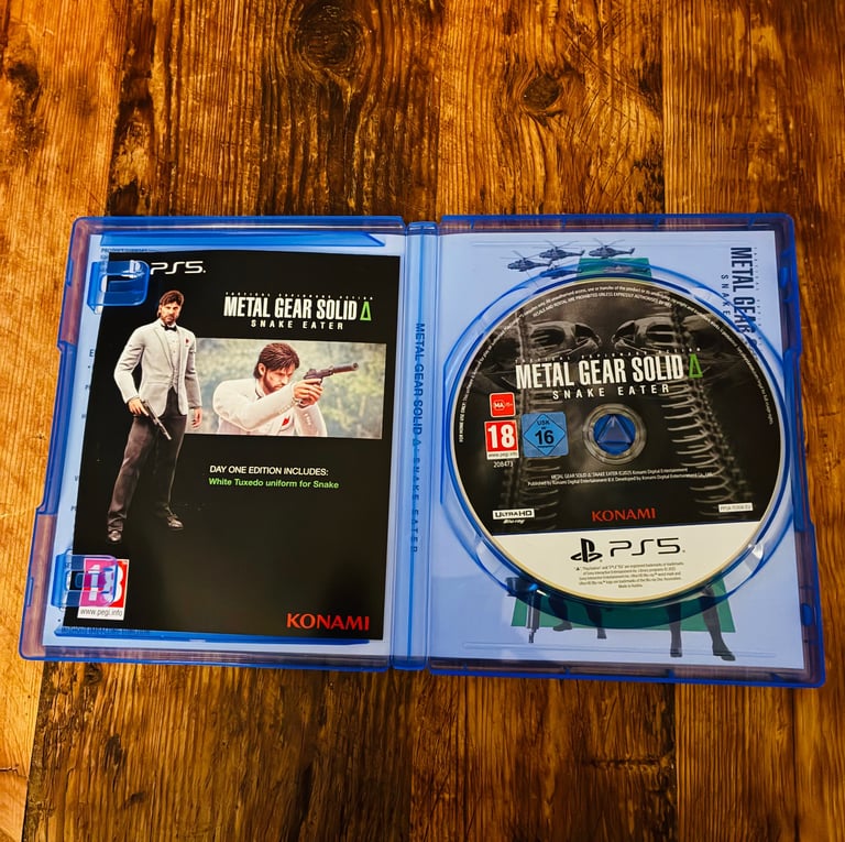 Metal Gear Solid Delta Snake Eater D1 Ed PS5