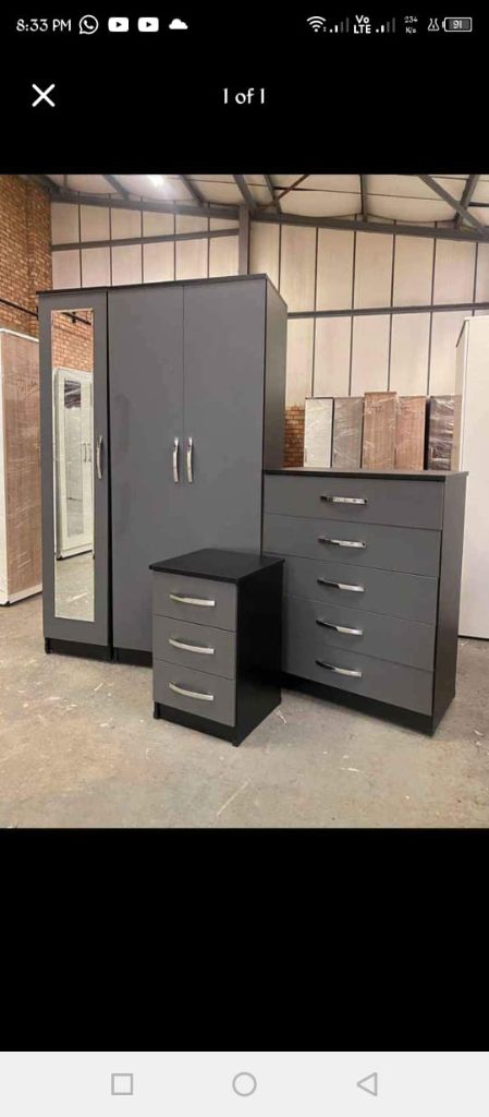 Brand New Wardrobe For Sale Free Delivery Contact Me On WhatsApp 