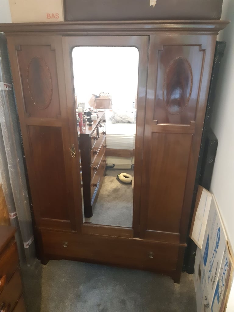 Antique wardrobe free to collector
