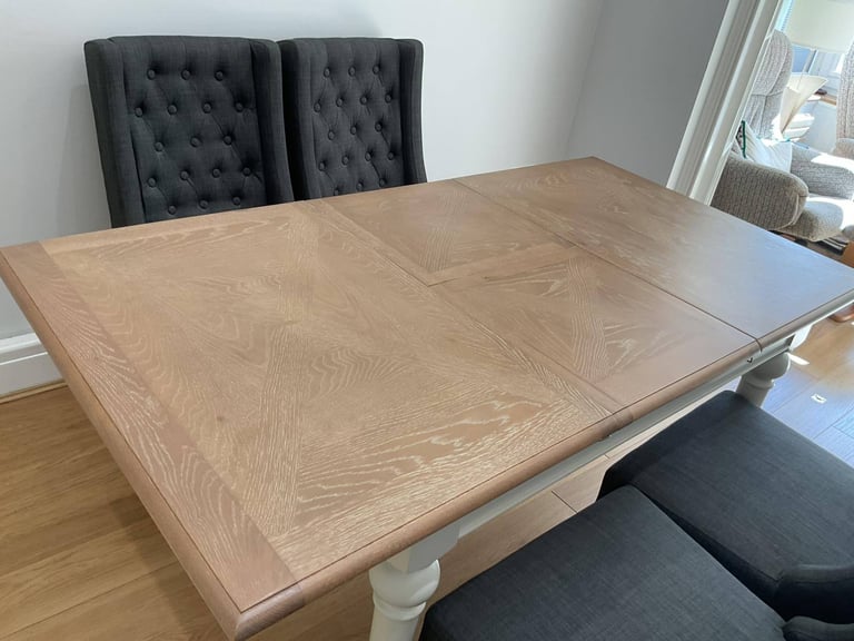 Cotswold dining table and chairs 