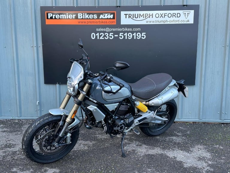 GORGEOUS DUCATI SCRAMBLER 1100 SPECIAL MOTORCYCLE, FULL DUCATI SERVICE HISTORY 