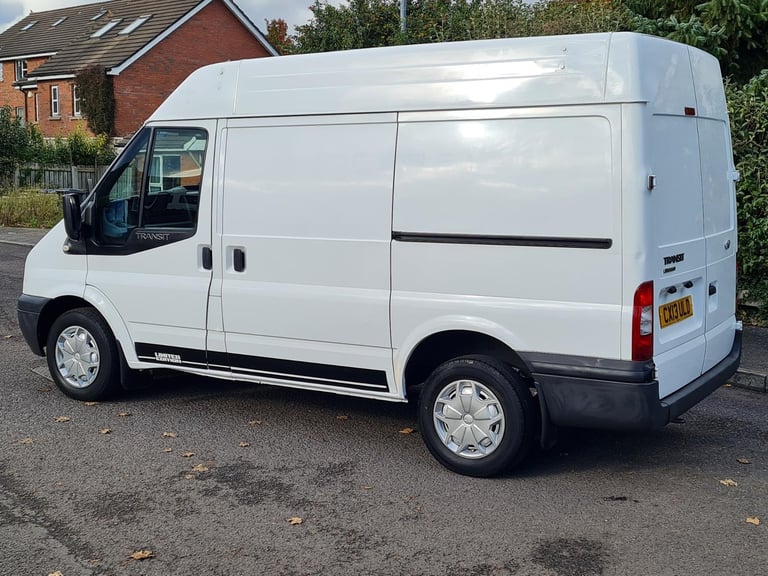 Truly Outstanding 2013 Ford Transit Short Wheel Base Semi High Roof Side Loading Door