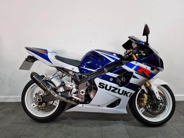 2004 Suzuki GSXR1000K4, Akrapovic Exhaust, Crash Bungs, Double Bubble Screen 