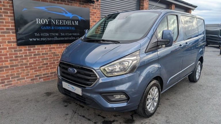 2021 70 FORD TRANSIT CUSTOM 2.0 320 ECOBLUE LIMITED CREW VAN DOUBLE CAB 5DR DIES