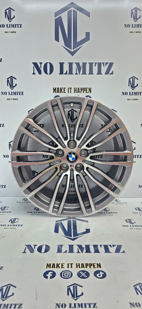 SET OF 4 BRAND NEW BMW 19" 664m STYLE ALLOY 3 SERIES 4 SERIES G MODEL WHEELS 5x112 DIAMOND CUT