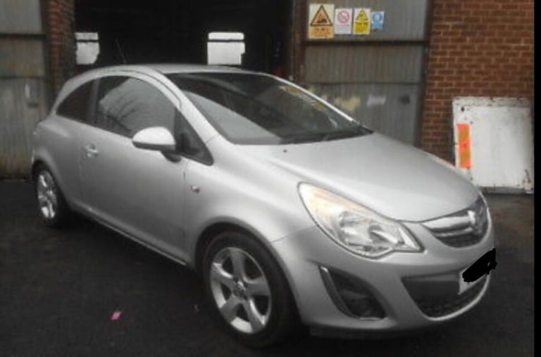 Vauxhall Corsa D. Silver. Door . Drivers side breaking spares 