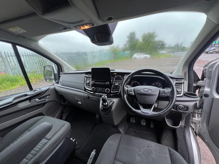 FORD TRANSIT CUSTOM 2.0 EcoBlue 130PS L2H1 DOUBLE CAB LIMITED 2021 21 REG £13995