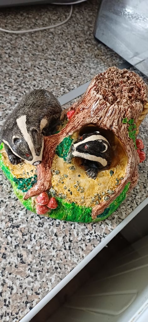 image for Badger ornament 