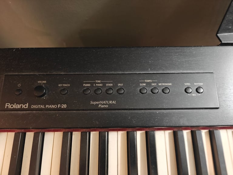 image for Roland F-20 electric piano with stand & sustain pedal