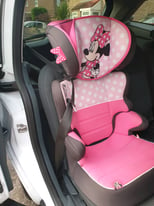 Minnie mouse booster car 