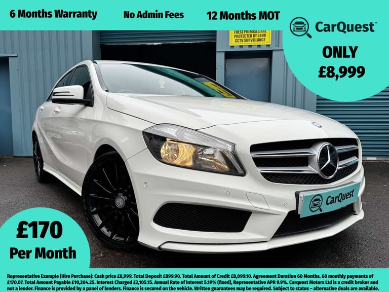 image for 2014 Mercedes-Benz A-Class 2.1 A200 AMG Sport CDi 5dr Hatchback Diesel Manual