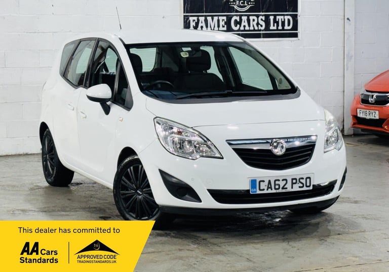2013 Vauxhall Meriva 1.4T 16V Exclusiv Auto Euro 5 5dr MPV Petrol Automatic
