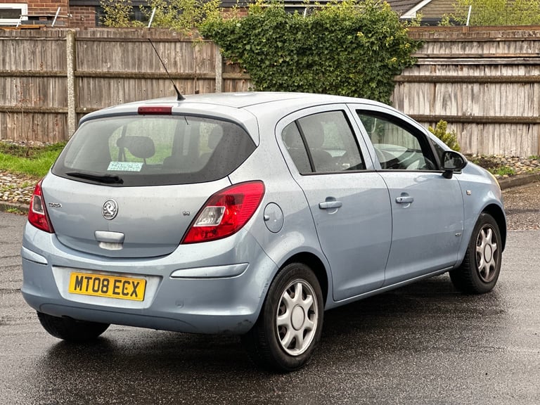 2008 Vauxhall Corsa SE Automatic 1.4L Petrol 69,000 Miles Full Service History 1YR NEW MOT  1 OWNER
