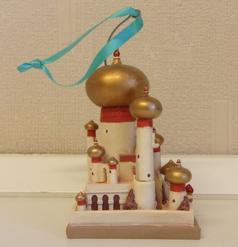 Disney Aladdin jasmine's palace castle collection hanging ornament 2021