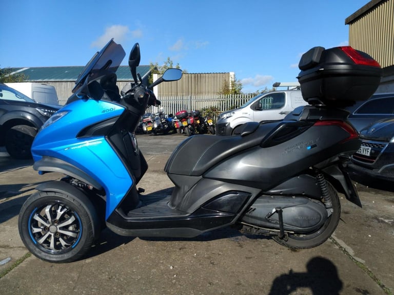 2015 PEUGEOT METROPOLIS 400 BLUELINE ABS TCS MP3 TRIKE TRICYCLE RIDE CAR LICENSE