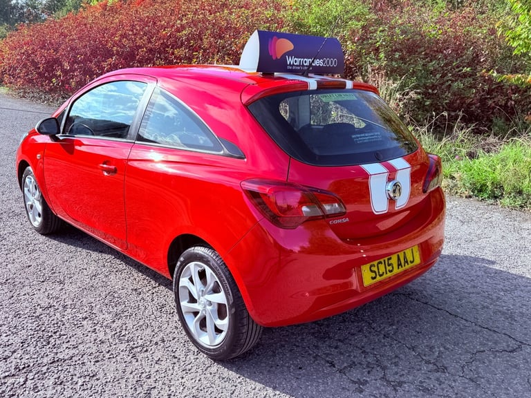 2015 15 VAUXHALL CORSA 1.2 STING 3 DOOR PETROL MANUAL SMART MODERN FIRST CAR