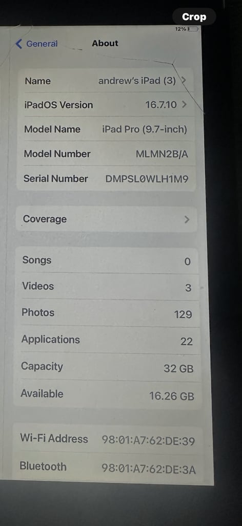 Apple iPad Pro minted
