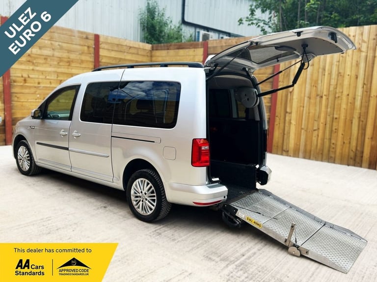 image for 2019 Volkswagen Caddy Maxi Life 4 Seat Auto Wheelchair Accessible Disabled Access Vehicle WAV MPV...