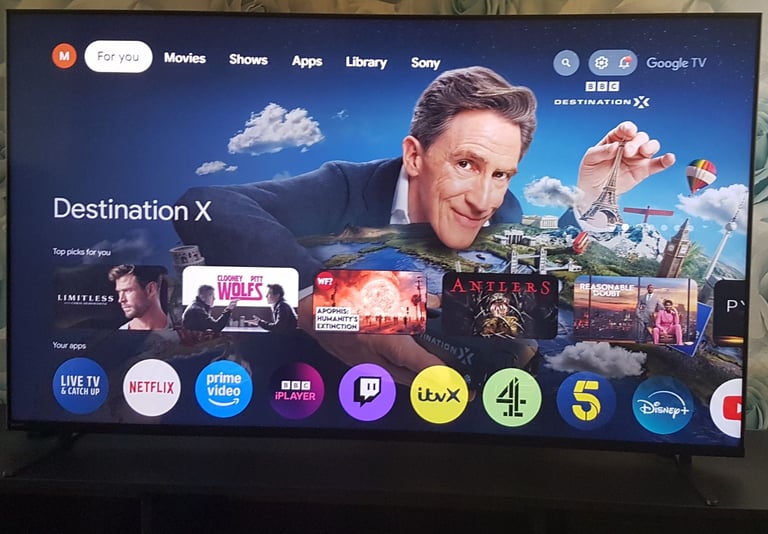 Sony bravia 7 55" 4k smart tv 