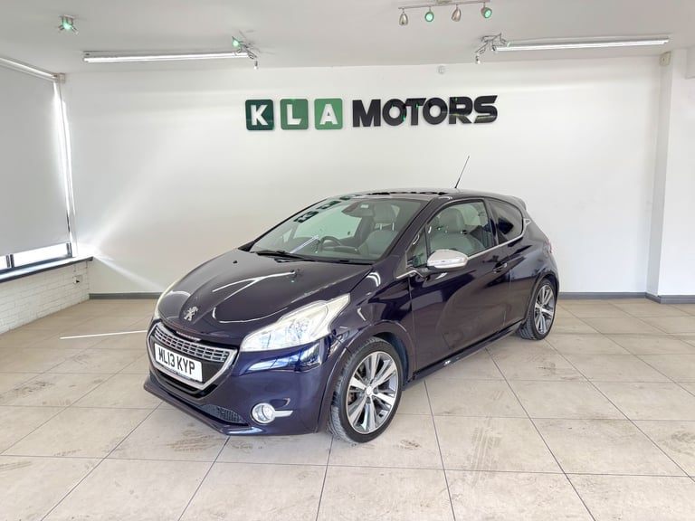 PEUGEOT 208 1.6 THP XY Blue Manual Petrol 2013