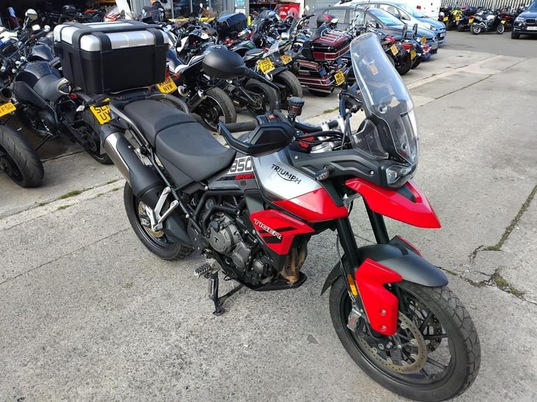 2021 21 TRIUMPH TIGER 850 SPORT 11k MILES ENDURO TOURER NEW MOT TFT SCREEN