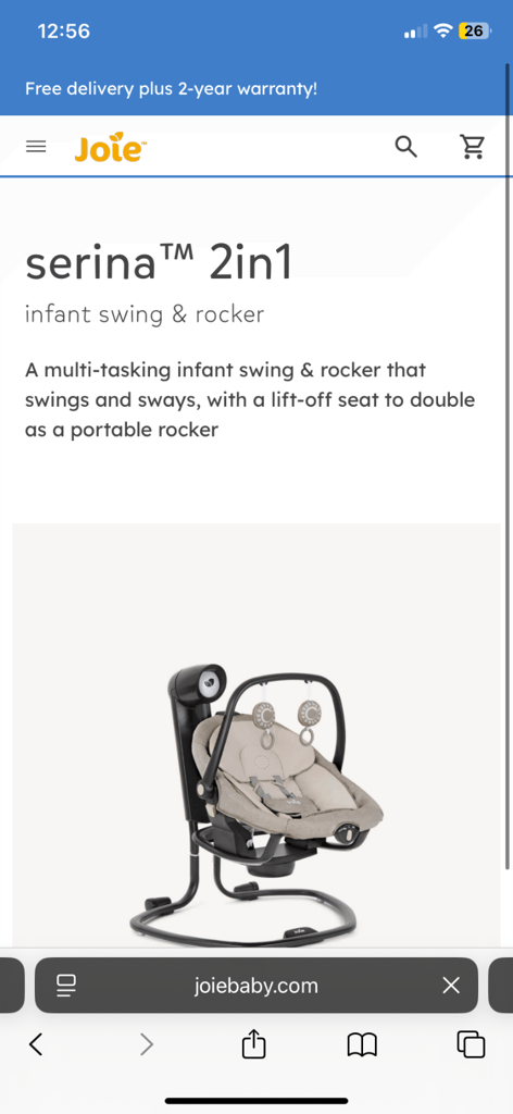 image for Batterie operated swing 